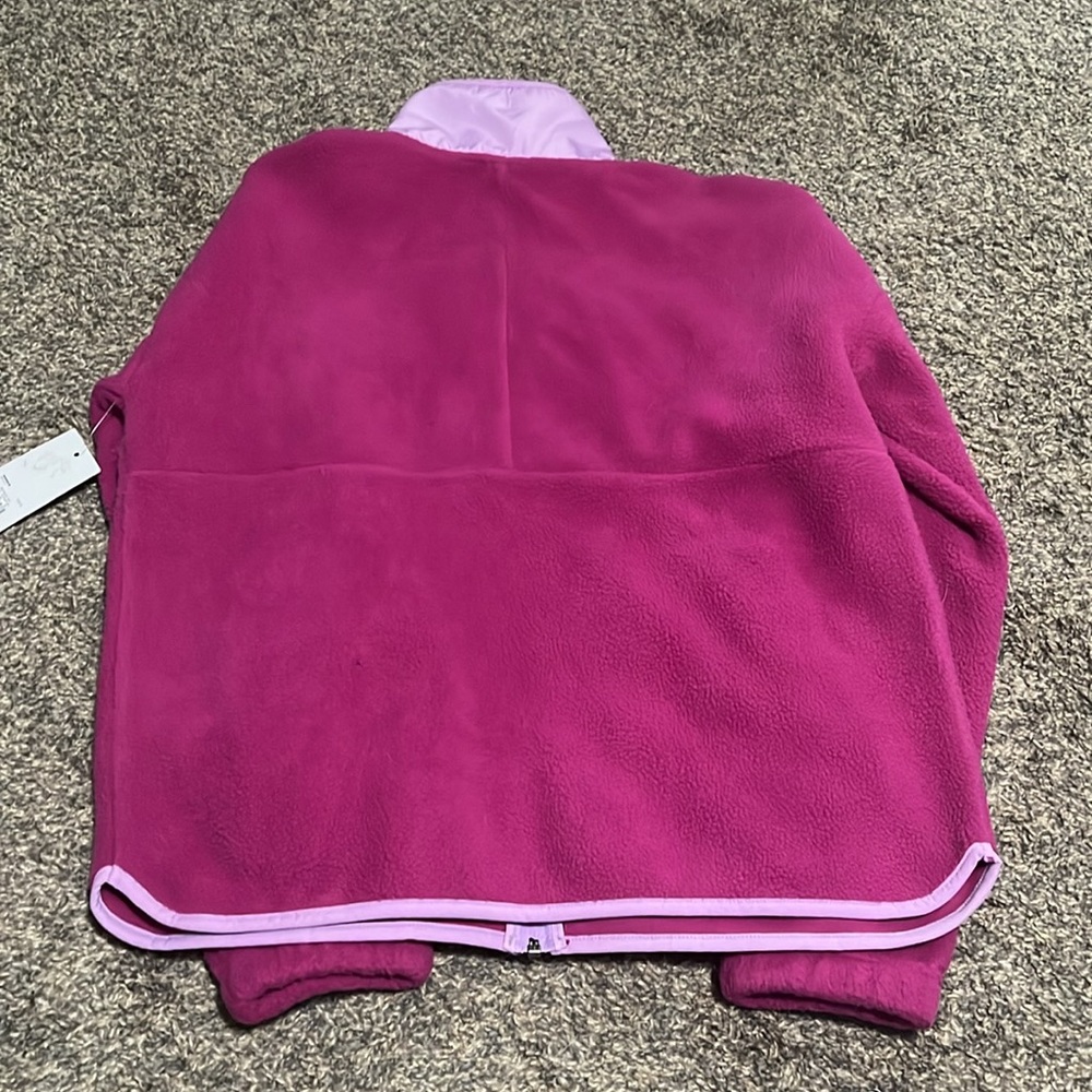 Tek Gear Magenta Fleece Jacket NWT - Picture 2 of 5